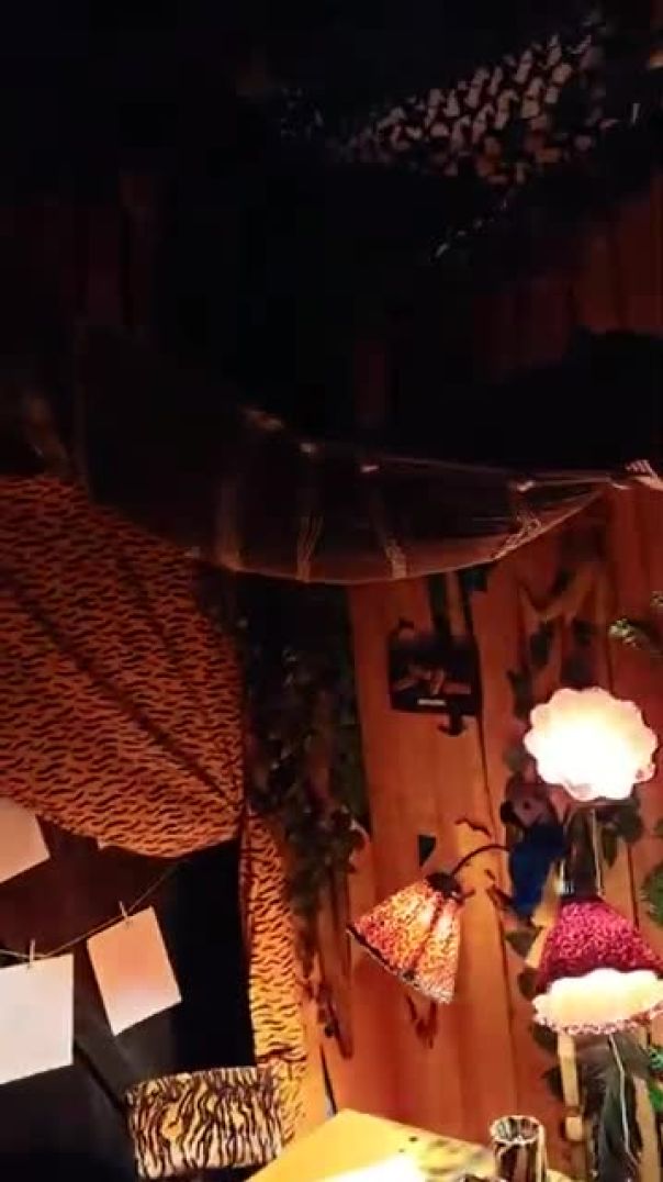 Åbergs Museum (2002-2024) Djungelljudet (Svenska) Trazan Apansson och Banarnes Trädkojan (3D)