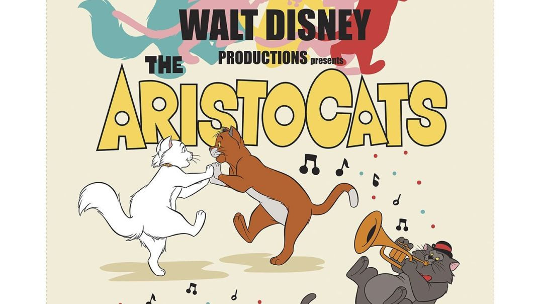 Aristocats (1970 Walt Disney Klassiker AB) VHSRIPPEN (Finska) Hela Filmen (4D)