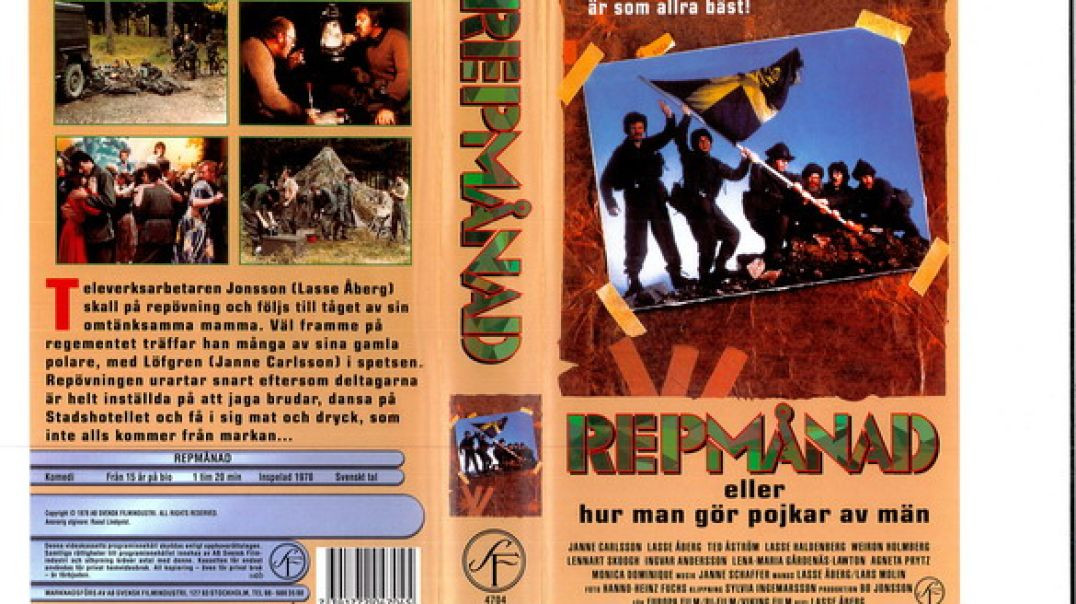 ⁣Repmånad (1979) DVDRIPPEN (Svenska) Hela Filmen